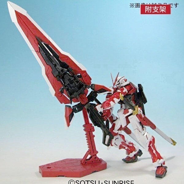 萬代 鋼彈SEED MG 1/100 紅異端 紅異端改 紅色異端 戰術大劍 武士刀 菊一文字 虎徹 Astray 羅-細節圖9