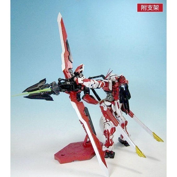 萬代 鋼彈SEED MG 1/100 紅異端 紅異端改 紅色異端 戰術大劍 武士刀 菊一文字 虎徹 Astray 羅-細節圖10