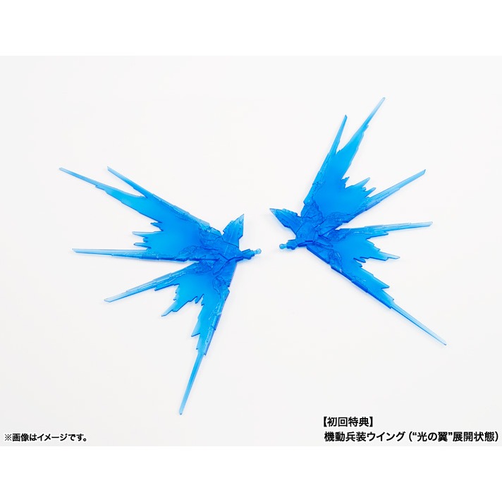 萬代 NX NXEDGE STYLE 邊元風格 鋼彈SEED 攻擊自由 自由鋼彈 初回特典 光翼 光之翼-細節圖3