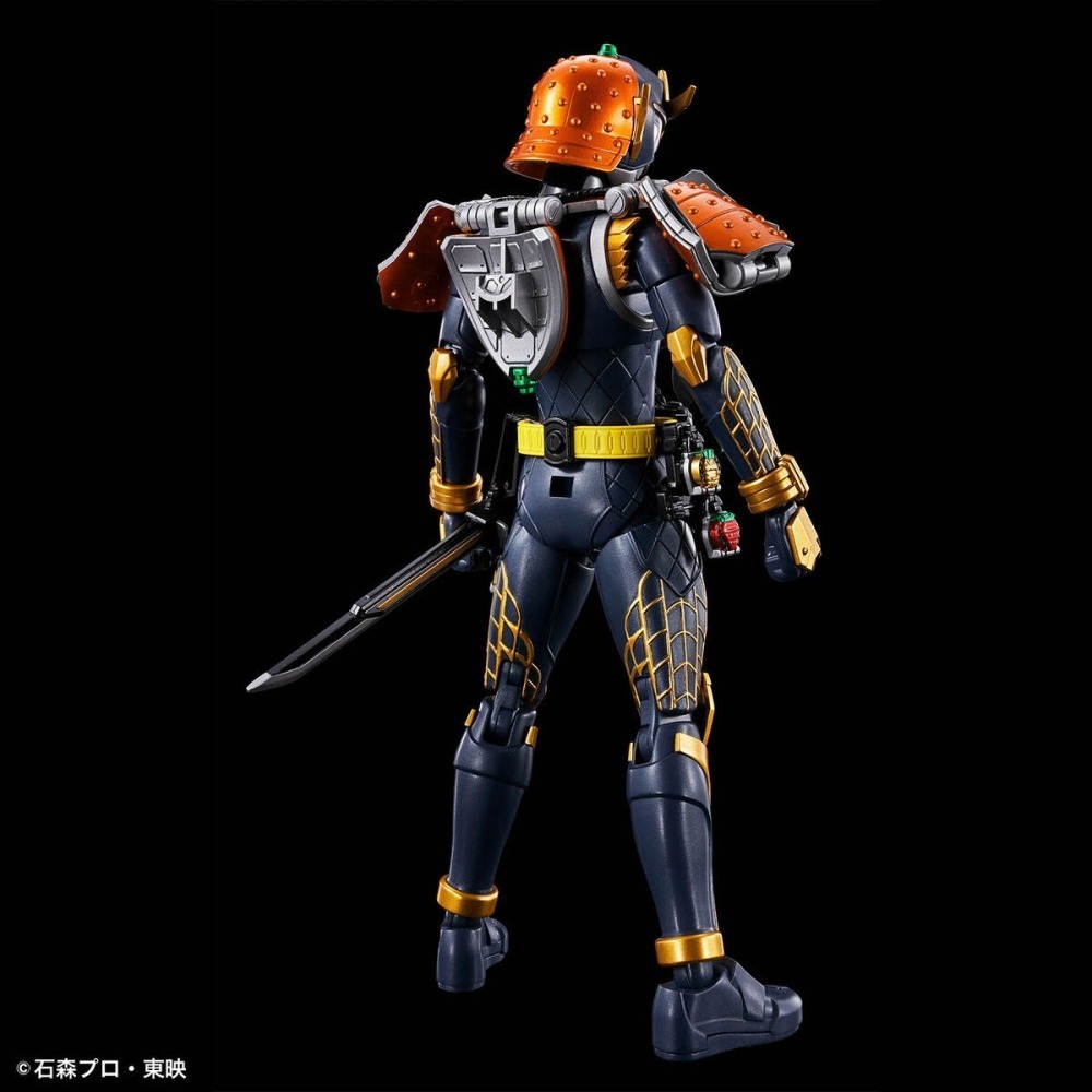 萬代 Figure-rise Standard FRS 假面騎士 鎧武 柳橙鎧甲 無雙軍刀 大橙丸 橘色電鍍-細節圖3