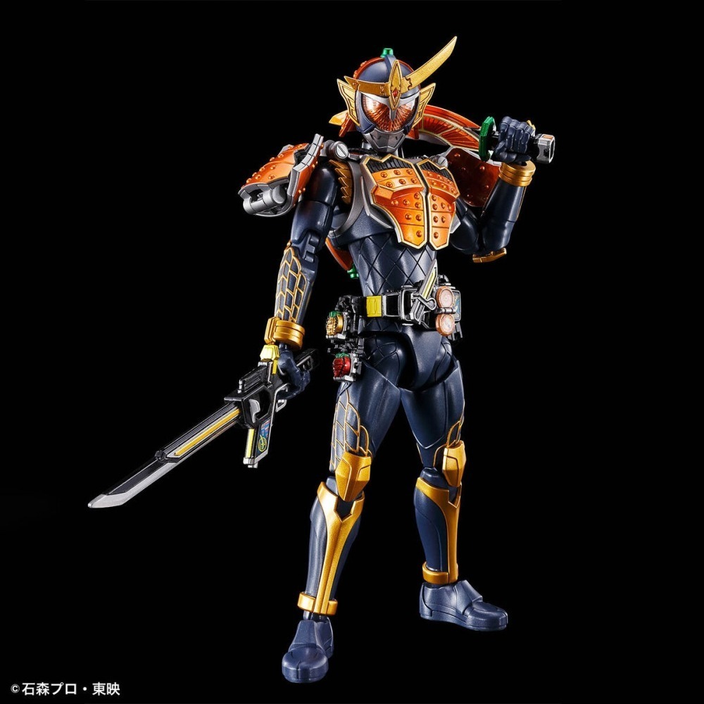 萬代 Figure-rise Standard FRS 假面騎士 鎧武 柳橙鎧甲 無雙軍刀 大橙丸 橘色電鍍-細節圖5
