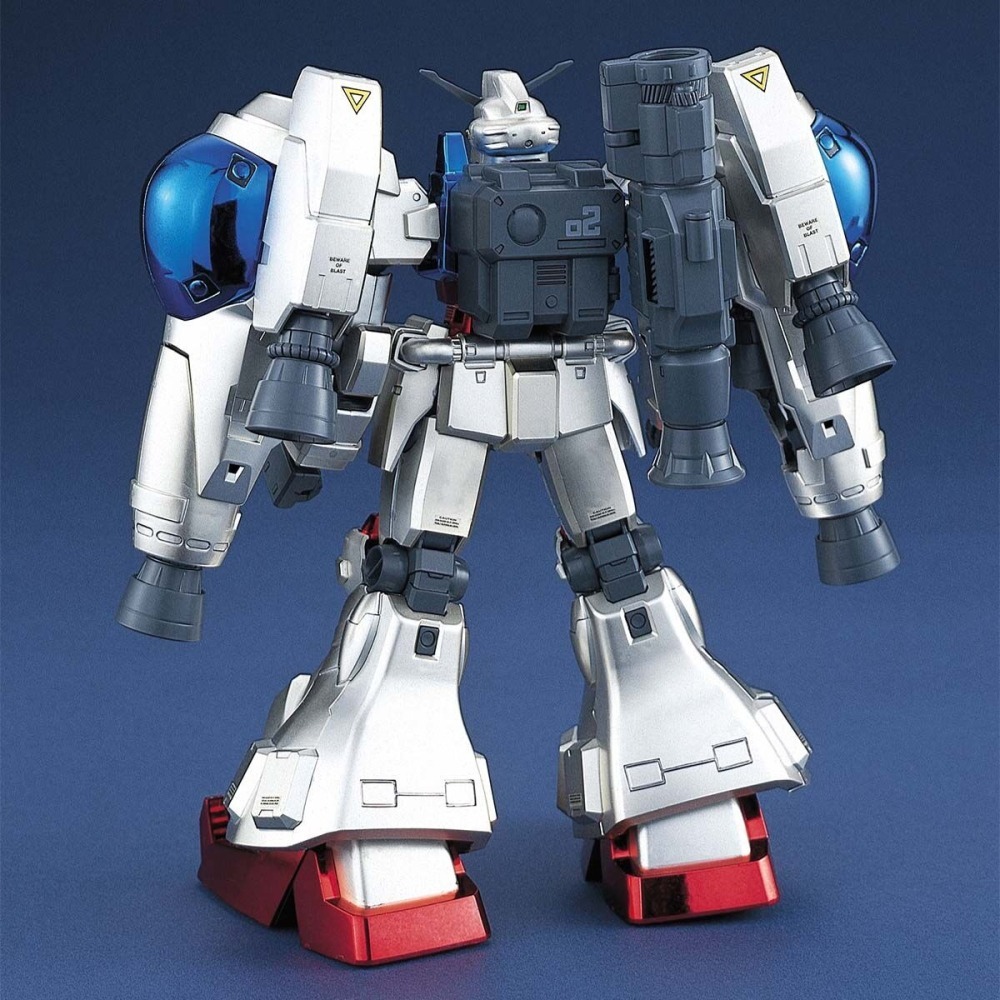 萬代 鋼彈UC 0083 星塵回憶錄 MG 1/100 鋼彈試作2號機 RX-78 GP02A GP02 卡多 電鍍版-細節圖5