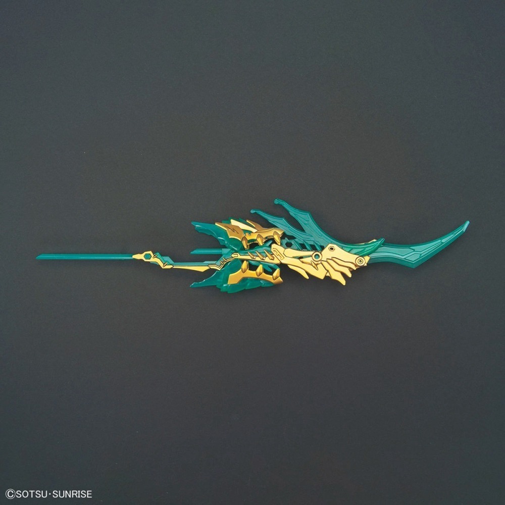 萬代 三國創傑傳 SD鋼彈 BB戰士 SDW 武聖 關羽 青龍偃月刀 RX-93 Nu鋼彈 V鋼彈-細節圖7