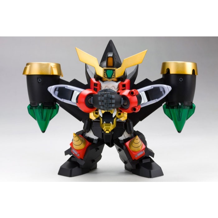 海外限定 壽屋 D-Style 勇者王 我王凱牙 加里歐 獅子王 高魯帝鐵鎚 電鍍金 金色 GaoGaiGar-細節圖8