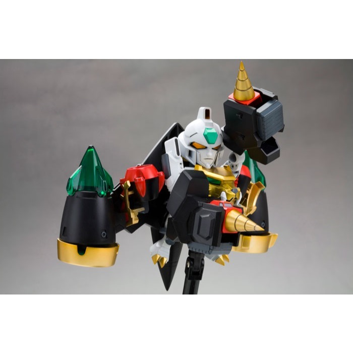 海外限定 壽屋 D-Style 勇者王 我王凱牙 加里歐 獅子王 高魯帝鐵鎚 電鍍金 金色 GaoGaiGar-細節圖10