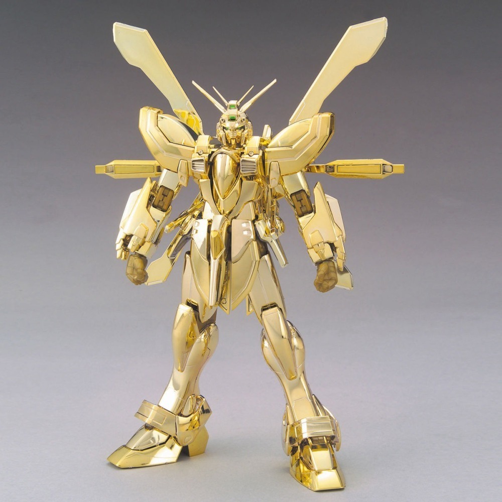 萬代 鋼彈G 機動武鬥傳 MG 1/100 神威鋼彈 神鋼彈 天王鋼彈 宗師鋼彈 電鍍版 明鏡止水 Hyper Mode-細節圖2