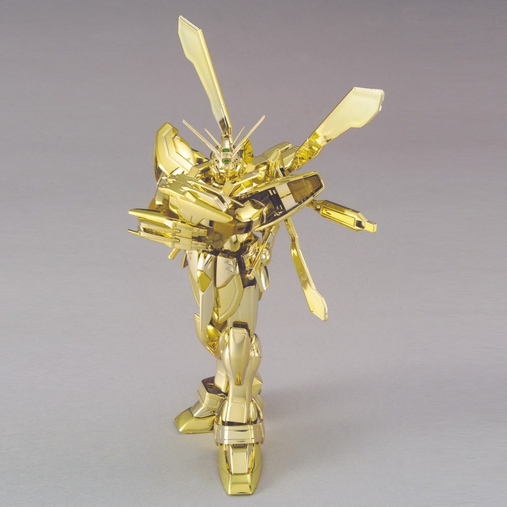 萬代 鋼彈G 機動武鬥傳 MG 1/100 神威鋼彈 神鋼彈 天王鋼彈 宗師鋼彈 電鍍版 明鏡止水 Hyper Mode-細節圖4