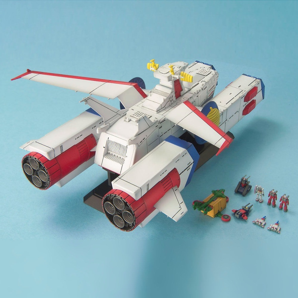 萬代 鋼彈UC EX Model 31 1/1700 白色木馬 白色基地 SCV-70 WHITE BASE