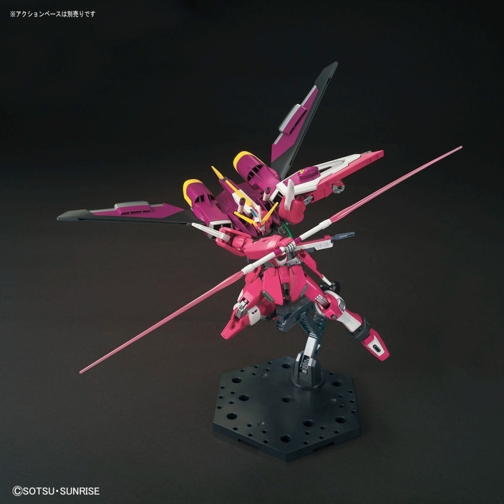 萬代 鋼彈SEED HG HGCE 1/144 無限正義 正義鋼彈 新生無限正義 Infinite Justice-細節圖5