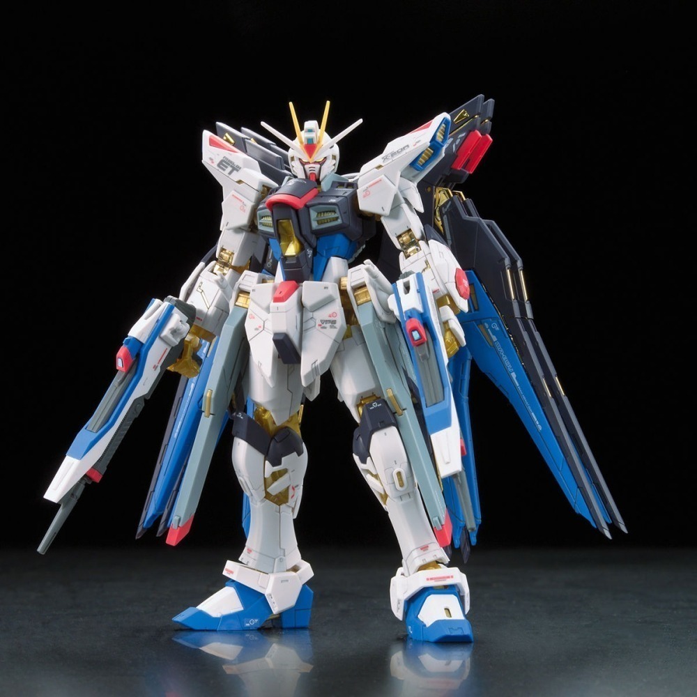 萬代 鋼彈SEED RG 1/144 攻擊自由 攻擊自由鋼彈 龍騎兵 煌大和 Strike Freedom-細節圖2