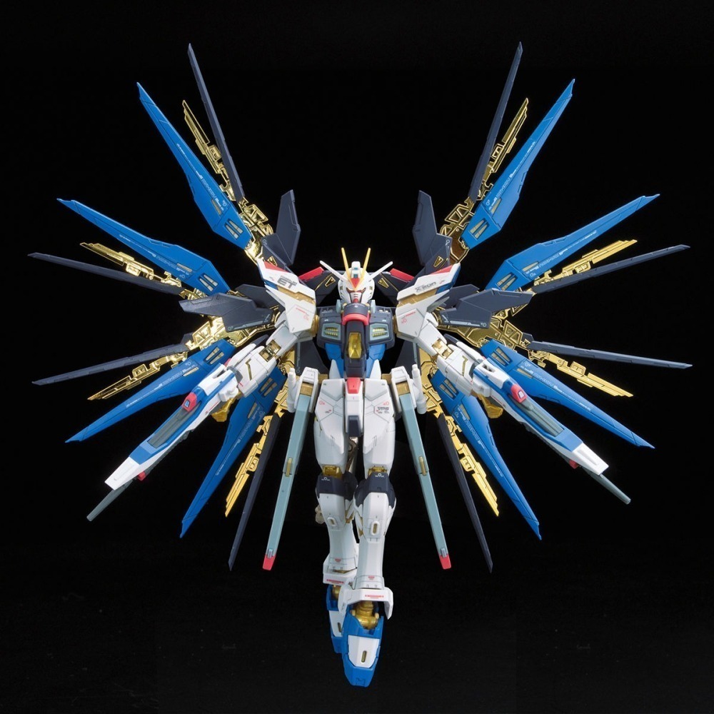 萬代 鋼彈SEED RG 1/144 攻擊自由 攻擊自由鋼彈 龍騎兵 煌大和 Strike Freedom-細節圖3