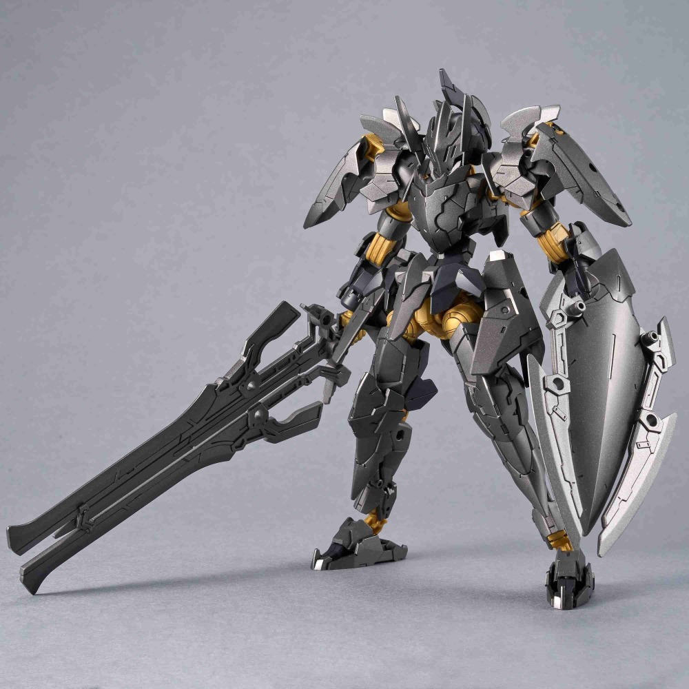 PB限定 萬代 30MM 1/144 EXM-A9bk 司比納帝歐 黑騎士規格 破壞巨劍 審判之盾-細節圖3