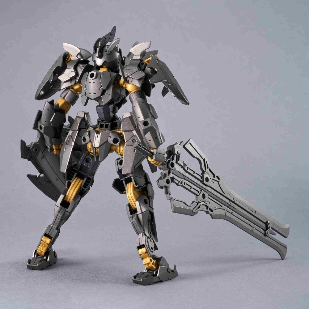 PB限定 萬代 30MM 1/144 EXM-A9bk 司比納帝歐 黑騎士規格 破壞巨劍 審判之盾-細節圖4