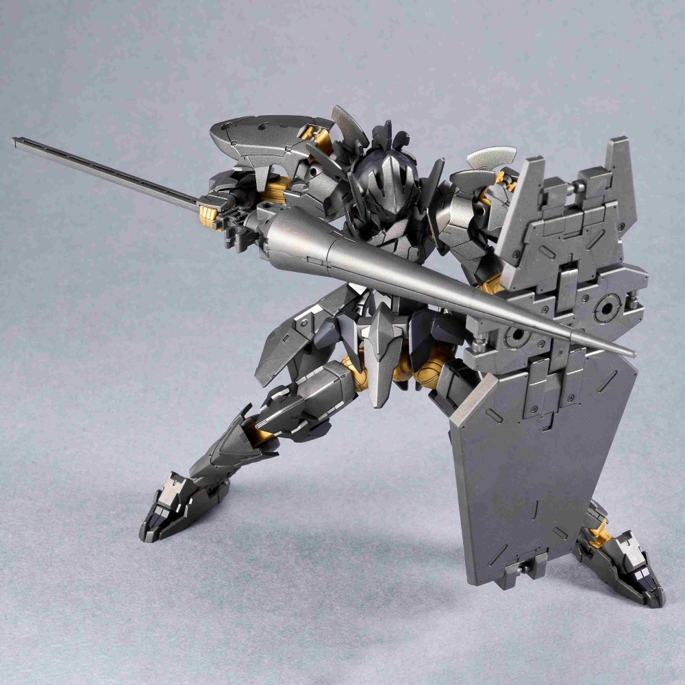 PB限定 萬代 30MM 1/144 EXM-A9bk 司比納帝歐 黑騎士規格 破壞巨劍 審判之盾-細節圖9
