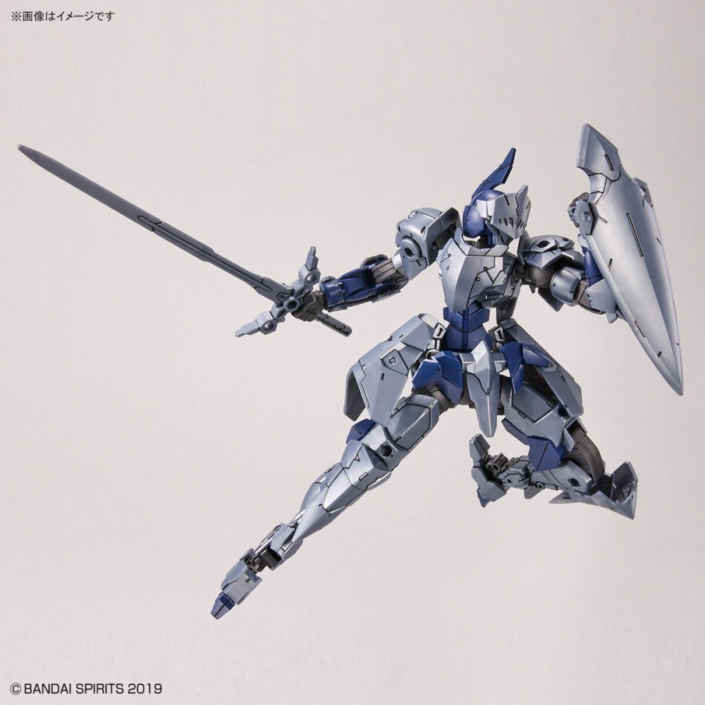 萬代 30MM 1/144 48 EXM-A9k 司比納帝歐 騎士規格 西洋騎士 銀白盔甲 長劍 鳶盾-細節圖3