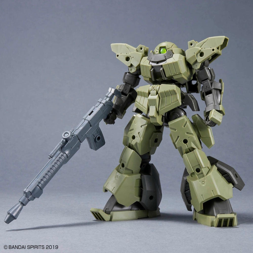 萬代 30MM 1/144 04 bEXM-28 萊貝爾諾瓦 綠色 重量級量產機 大型步槍 拜倫軍-細節圖2