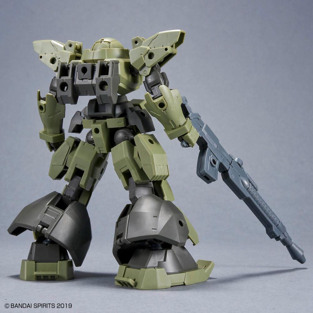 萬代 30MM 1/144 04 bEXM-28 萊貝爾諾瓦 綠色 重量級量產機 大型步槍 拜倫軍-細節圖3