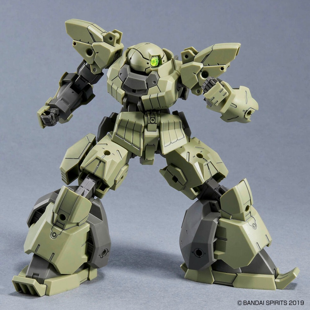萬代 30MM 1/144 04 bEXM-28 萊貝爾諾瓦 綠色 重量級量產機 大型步槍 拜倫軍-細節圖5