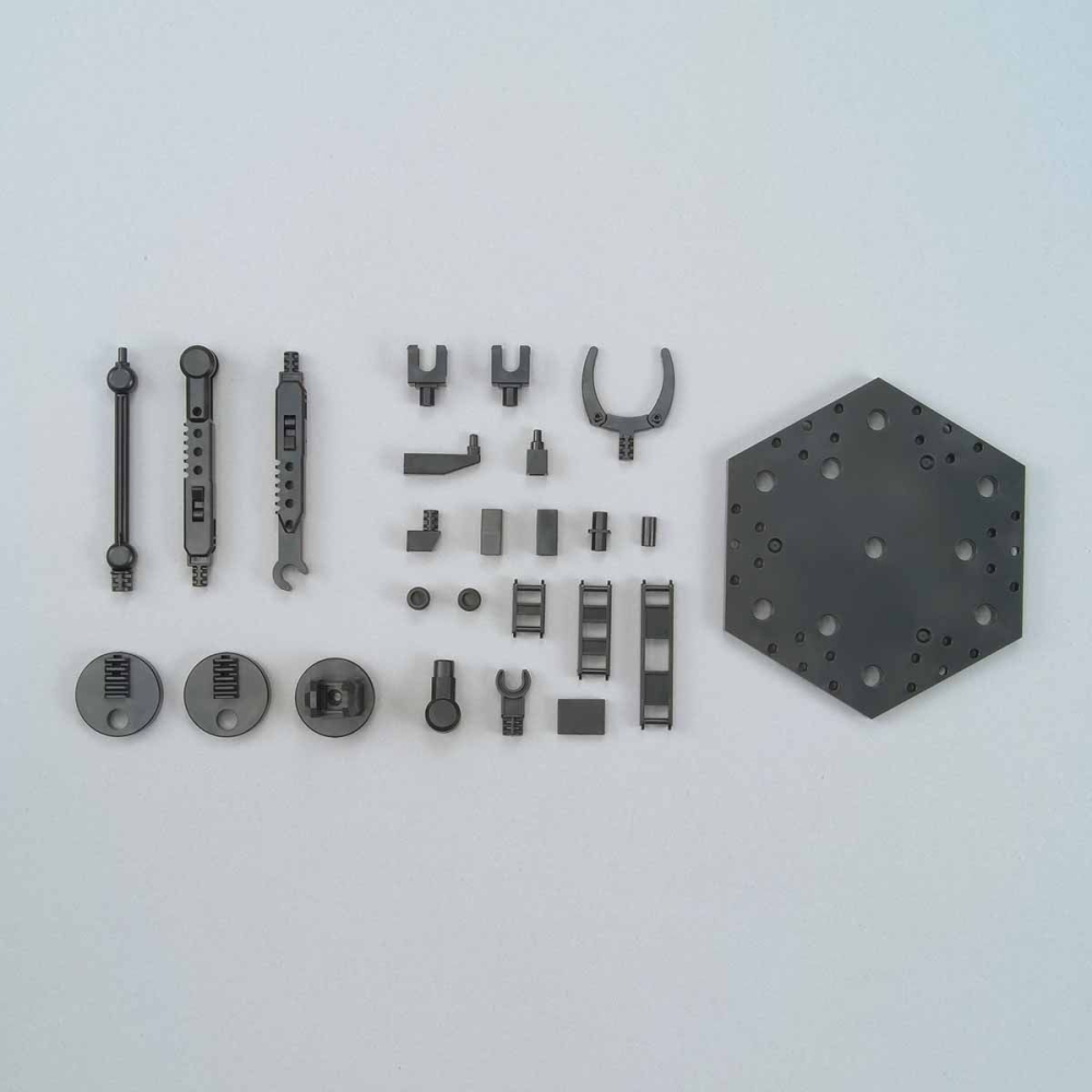 萬代 鋼彈模型 MG RG HG 1/100 1/144 ACTION BASE 5 黑 通用支架 腳架-細節圖4