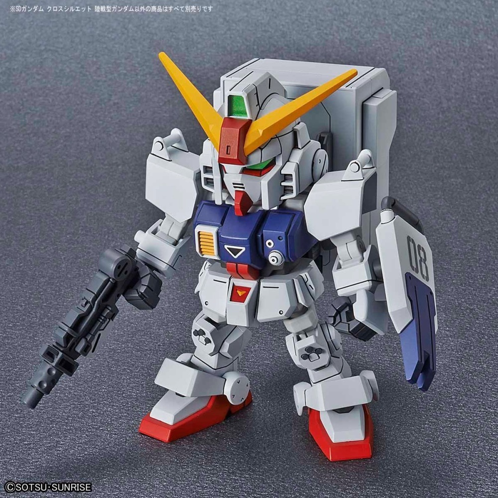 萬代 鋼彈UC 第08MS小隊 SD鋼彈 BB戰士 SDCS 陸戰型鋼彈 RX-79-細節圖10