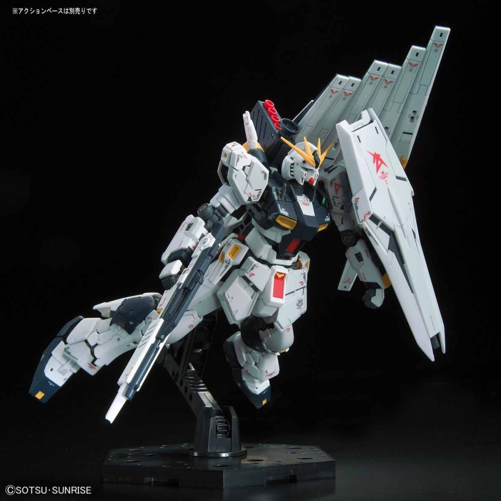萬代 鋼彈UC 逆襲的夏亞 RG 1/144 RX-93 Nu鋼彈 V鋼彈 牛鋼 感應砲特效組 FRS 噴射特效 藍-細節圖5