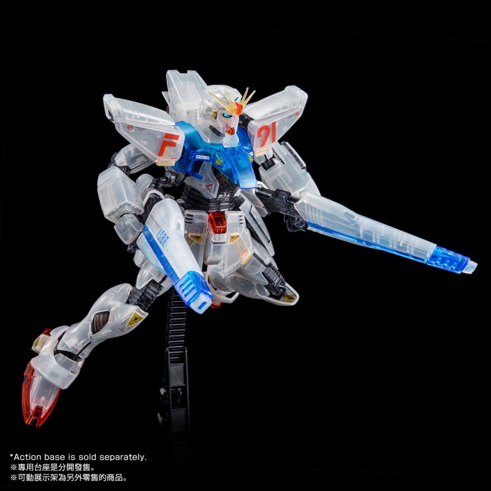 PB限定 萬代 鋼彈F91 MG 1/100 F91 Ver.2.0 F91鋼彈 殘像版 彩透版 AFTERIMAGE-細節圖7