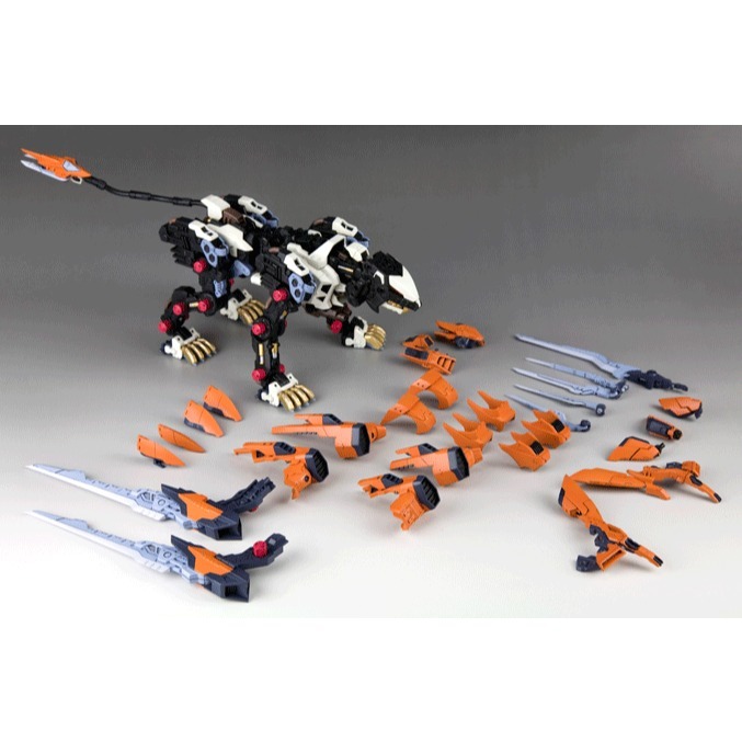 壽屋 HMM 026 1/72 機獸新世紀 ZOIDS 洛伊德 零式長牙獅 修奈達 長牙獅 零式 RZ-041-細節圖9