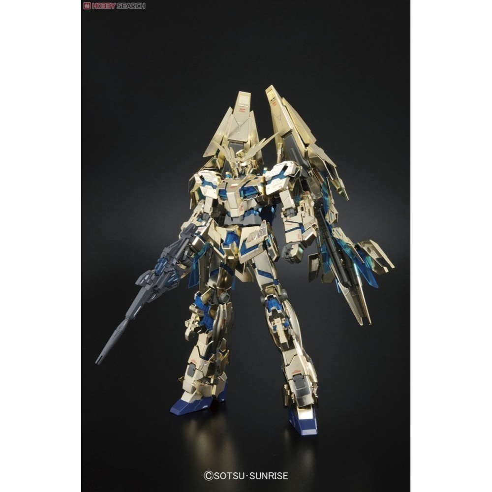 萬代 鋼彈UC MG 1/100 獨角獸鋼彈 獨角獸3號 鳳凰 菲尼克斯 電鍍金 電鍍 不死鳥-細節圖6