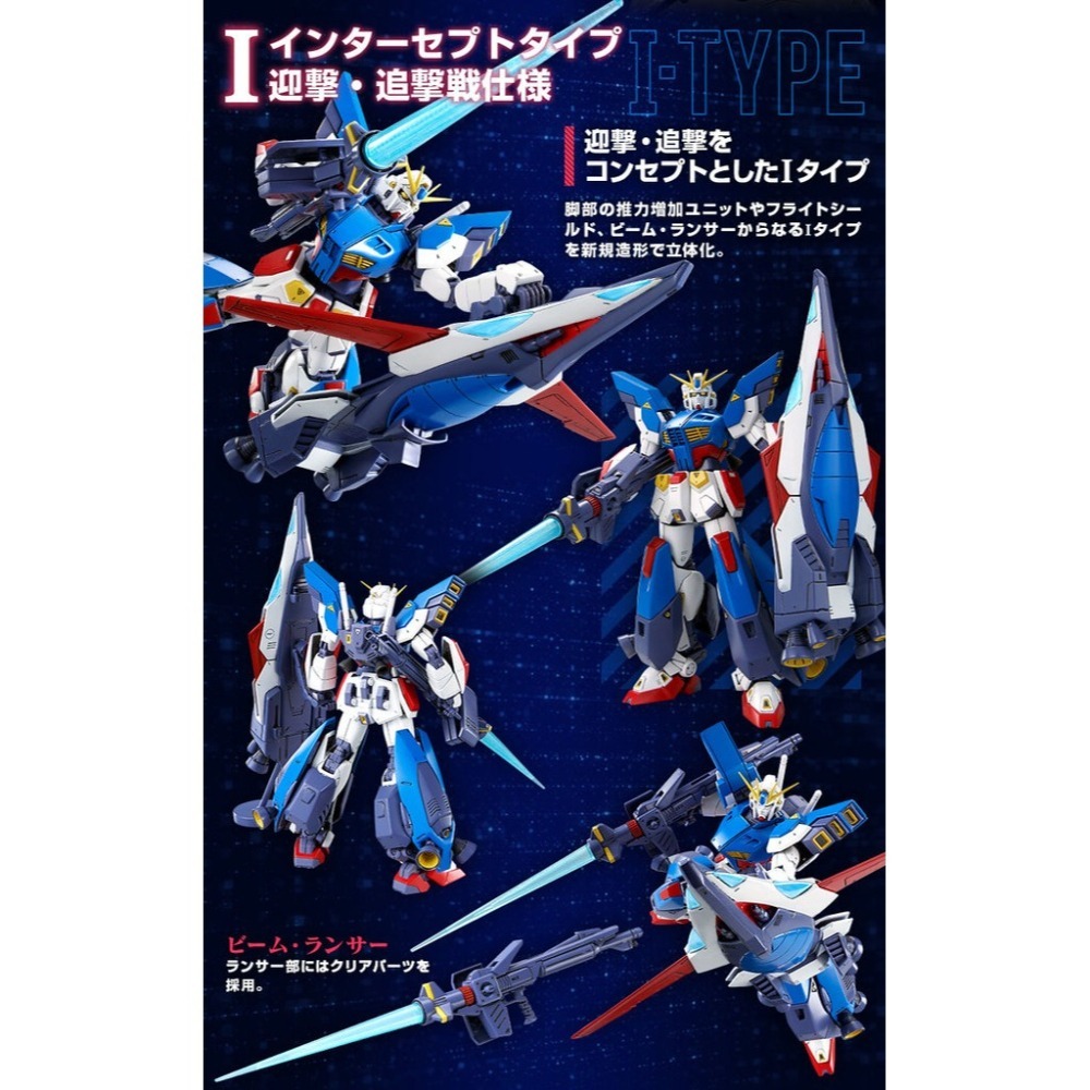 PB限定 萬代 鋼彈UC MG 1/100 F90鋼彈 F90 II I型任務背包 I裝備 I-Type-細節圖5