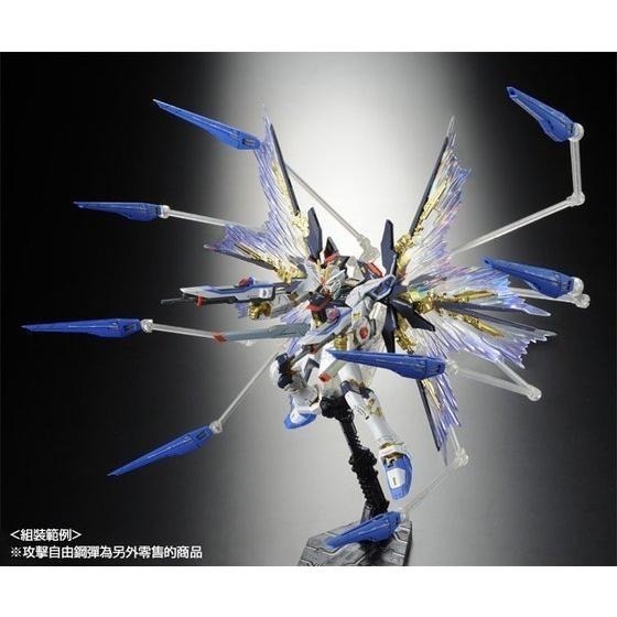 套組合售 萬代 鋼彈SEED RG 1/144 攻擊自由 自由鋼彈 攻自 光翼 光之翼 龍騎兵 浮游炮 感應炮-細節圖3
