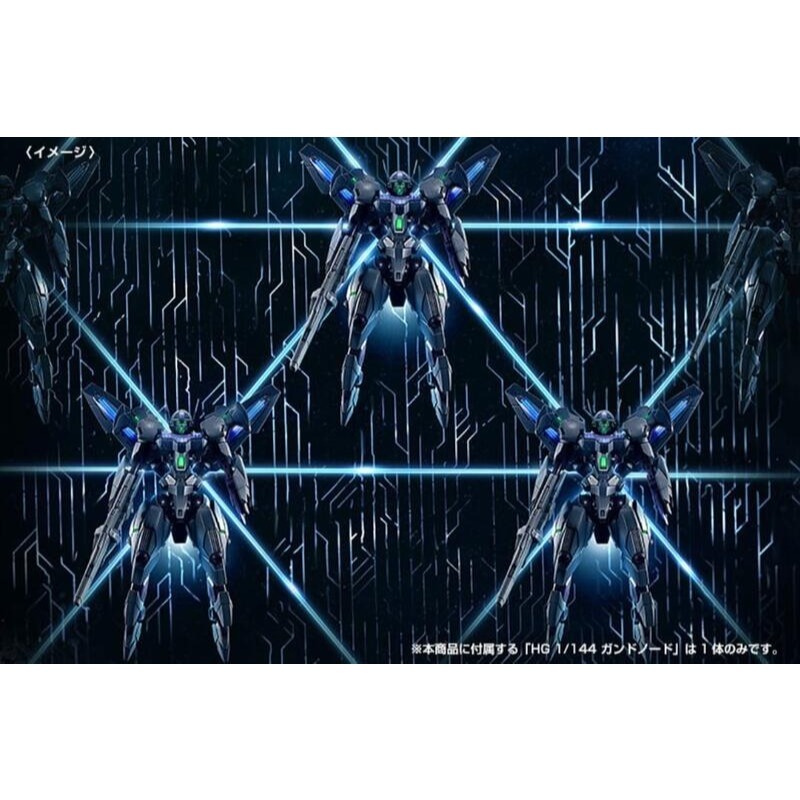 PB限定 萬代 水星的魔女 HG 1/144 Gund節點機 鋼彈 節點機 數據風暴 Gundnode-細節圖3