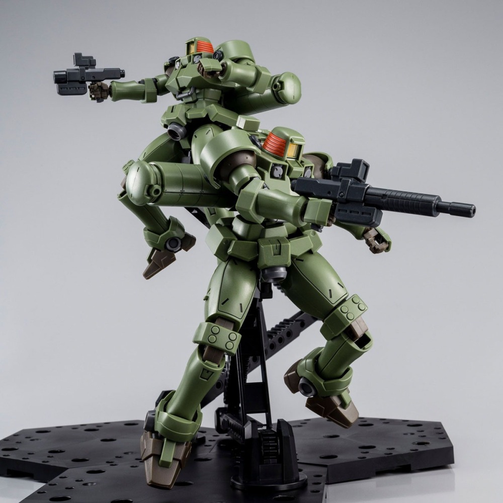 PB限定 萬代 鋼彈W HG HGAC 1/144 里歐 LEO 量產機 全武裝套組 全裝備套組-細節圖4