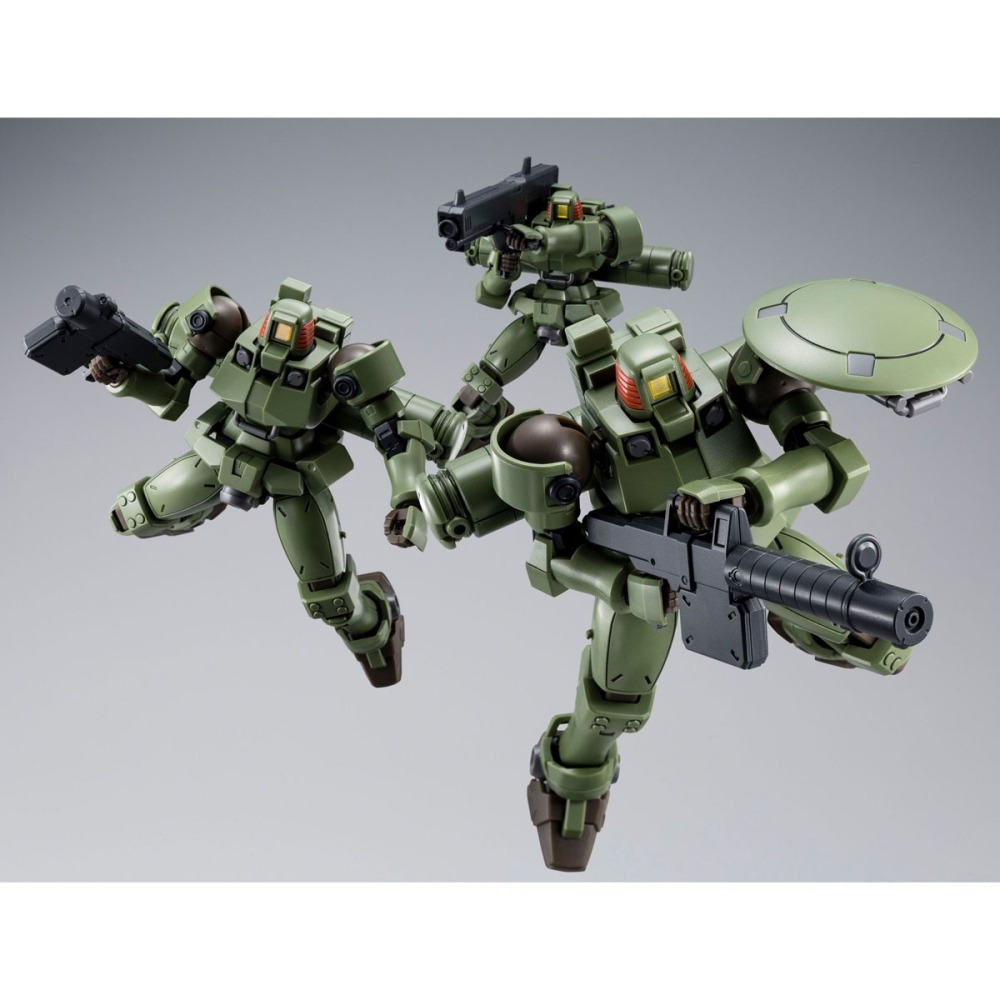 PB限定 萬代 鋼彈W HG HGAC 1/144 里歐 LEO 量產機 全武裝套組 全裝備套組-細節圖5