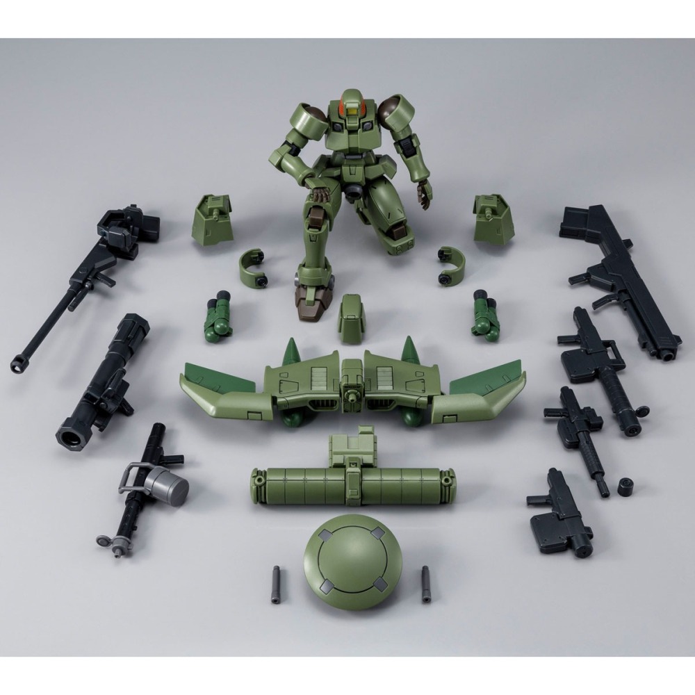 PB限定 萬代 鋼彈W HG HGAC 1/144 里歐 LEO 量產機 全武裝套組 全裝備套組-細節圖6