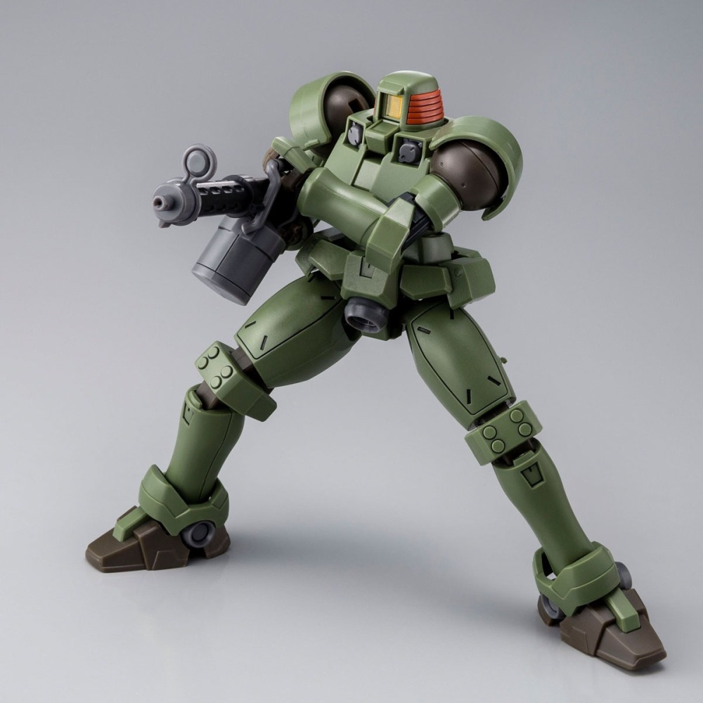 PB限定 萬代 鋼彈W HG HGAC 1/144 里歐 LEO 量產機 全武裝套組 全裝備套組-細節圖10