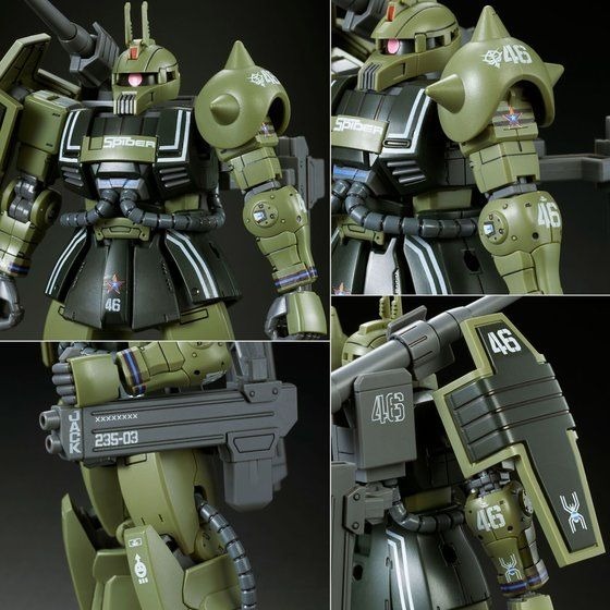 PB限定 萬代 鋼彈GTO The Origin HG 1/144 薩克加農 綠薩克 薩克 Zaku-細節圖11
