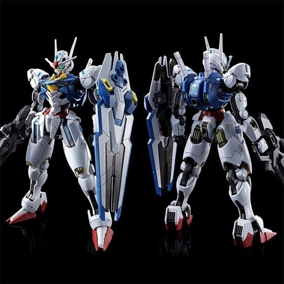 套組合售 萬代 水星的魔女 HG 1/144 風靈鋼彈 蘇萊塔 帕梅特刻痕6 藍光 Aerial 展示地台 武器展示架-細節圖3
