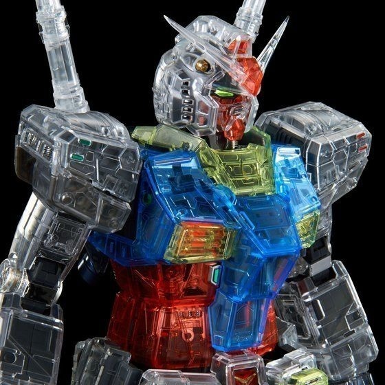 PB限定萬代 PG PGU 1/60 RX-78-2 RX-78 鋼彈 初代鋼彈 初鋼 彩透版 透彩版 透明版 透彩裝甲-細節圖2