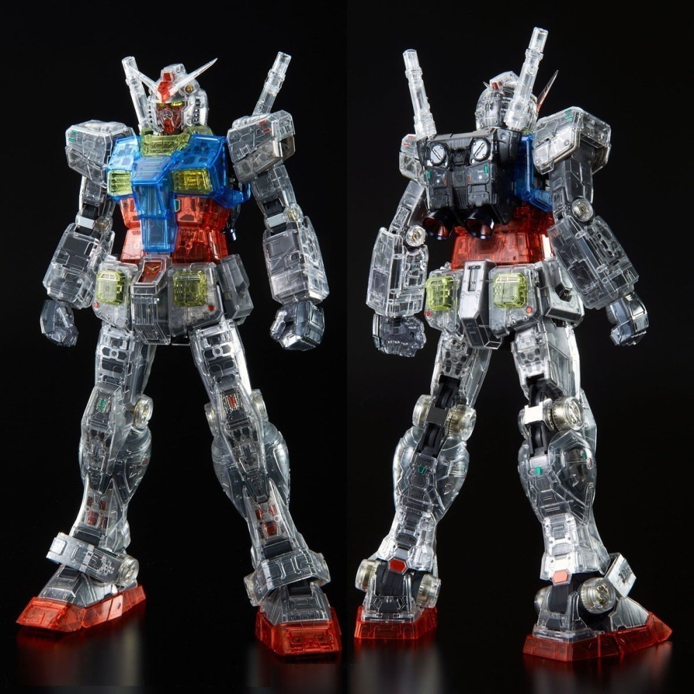PB限定萬代 PG PGU 1/60 RX-78-2 RX-78 鋼彈 初代鋼彈 初鋼 彩透版 透彩版 透明版 透彩裝甲-細節圖4