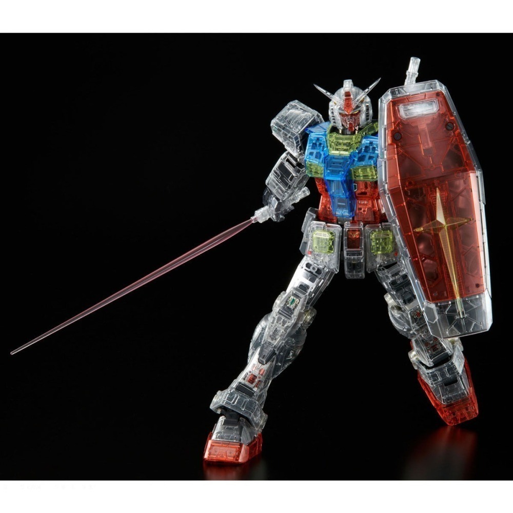 PB限定萬代 PG PGU 1/60 RX-78-2 RX-78 鋼彈 初代鋼彈 初鋼 彩透版 透彩版 透明版 透彩裝甲-細節圖5