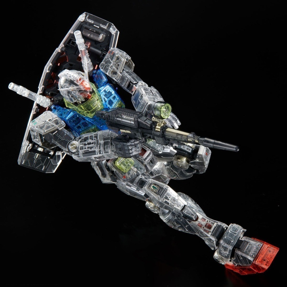 PB限定萬代 PG PGU 1/60 RX-78-2 RX-78 鋼彈 初代鋼彈 初鋼 彩透版 透彩版 透明版 透彩裝甲-細節圖6