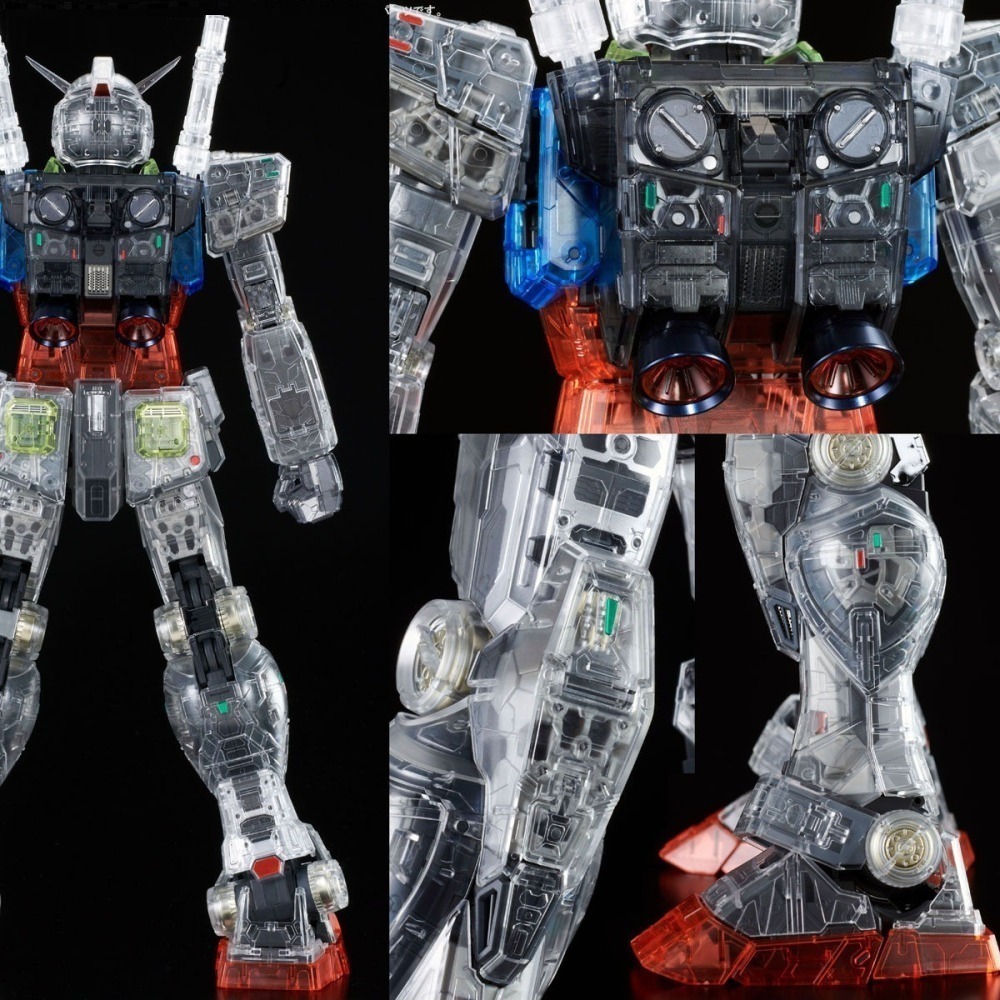 PB限定萬代 PG PGU 1/60 RX-78-2 RX-78 鋼彈 初代鋼彈 初鋼 彩透版 透彩版 透明版 透彩裝甲-細節圖8