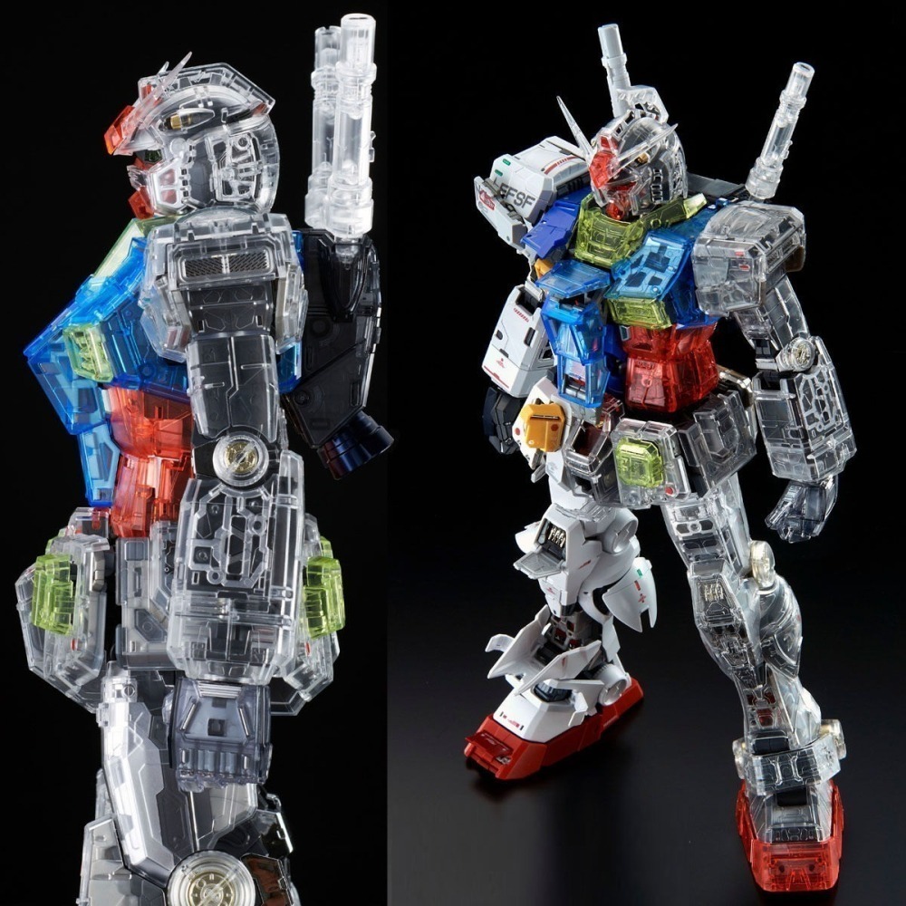 PB限定萬代 PG PGU 1/60 RX-78-2 RX-78 鋼彈 初代鋼彈 初鋼 彩透版 透彩版 透明版 透彩裝甲-細節圖9