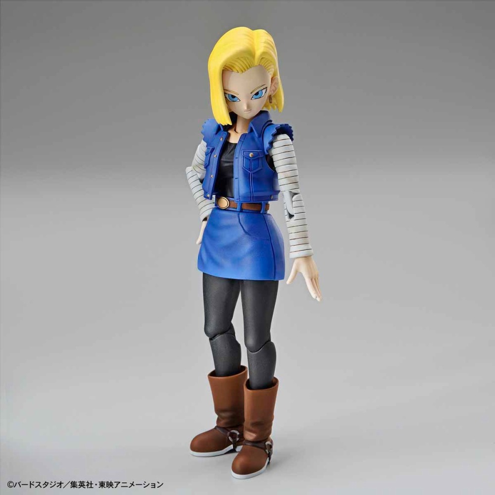 萬代 七龍珠 Figure-rise Standard FRS 人造人18號 Android 18-細節圖3