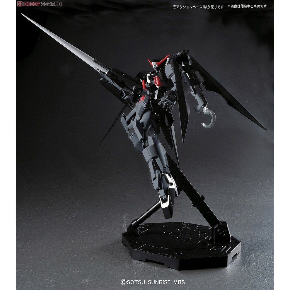 萬代 鋼彈模型 MG RG HG 1/100 1/144 ACTION BASE 1 黑 黑色 通用支架 腳架 支撐架-細節圖3