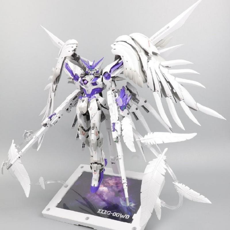 模心 超新星 GFF Fix MG 1/100 紫色 飛翼零式EW 天使鋼彈 含初回特典 希洛唯 Wing Zero-細節圖2