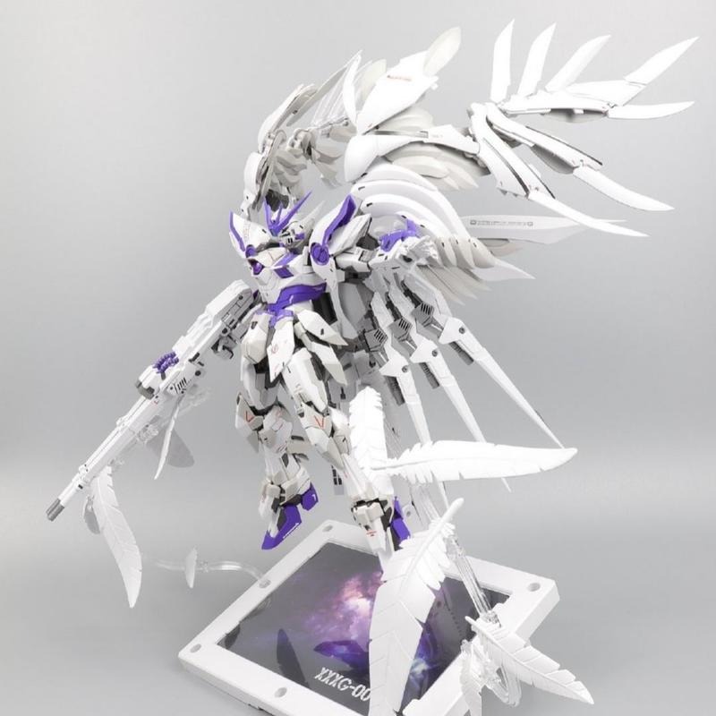 模心 超新星 GFF Fix MG 1/100 紫色 飛翼零式EW 天使鋼彈 含初回特典 希洛唯 Wing Zero-細節圖4