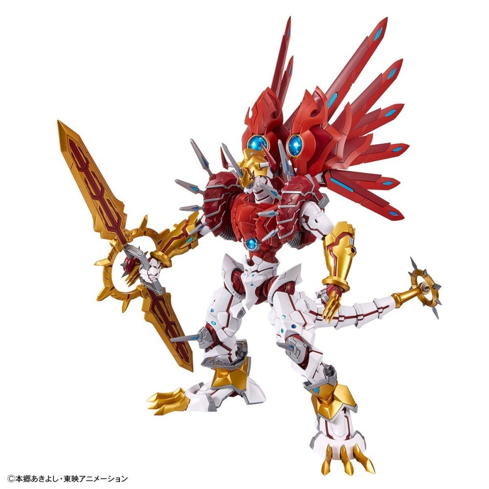 萬代 Figure-rise Standard FRS 數碼寶貝拯救隊 閃光暴龍獸 暴龍獸 大門大 大地暴龍劍-細節圖2