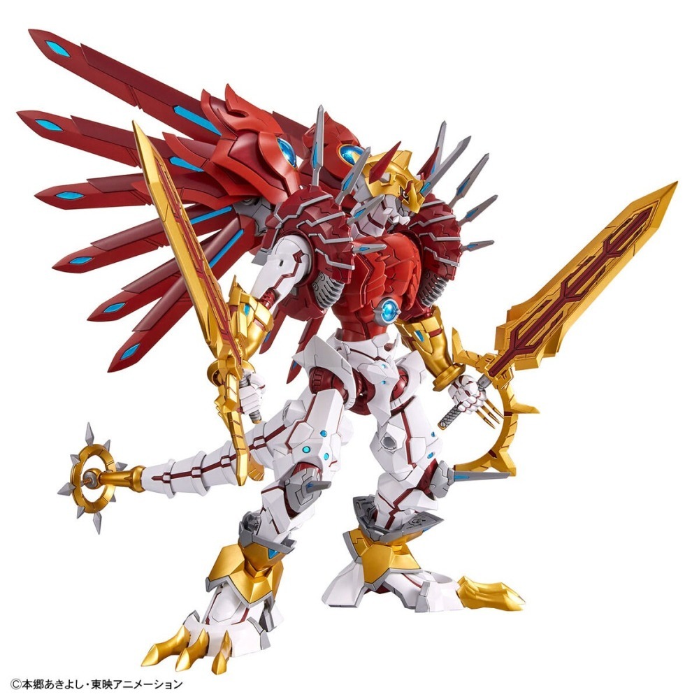 萬代 Figure-rise Standard FRS 數碼寶貝拯救隊 閃光暴龍獸 暴龍獸 大門大 大地暴龍劍-細節圖5