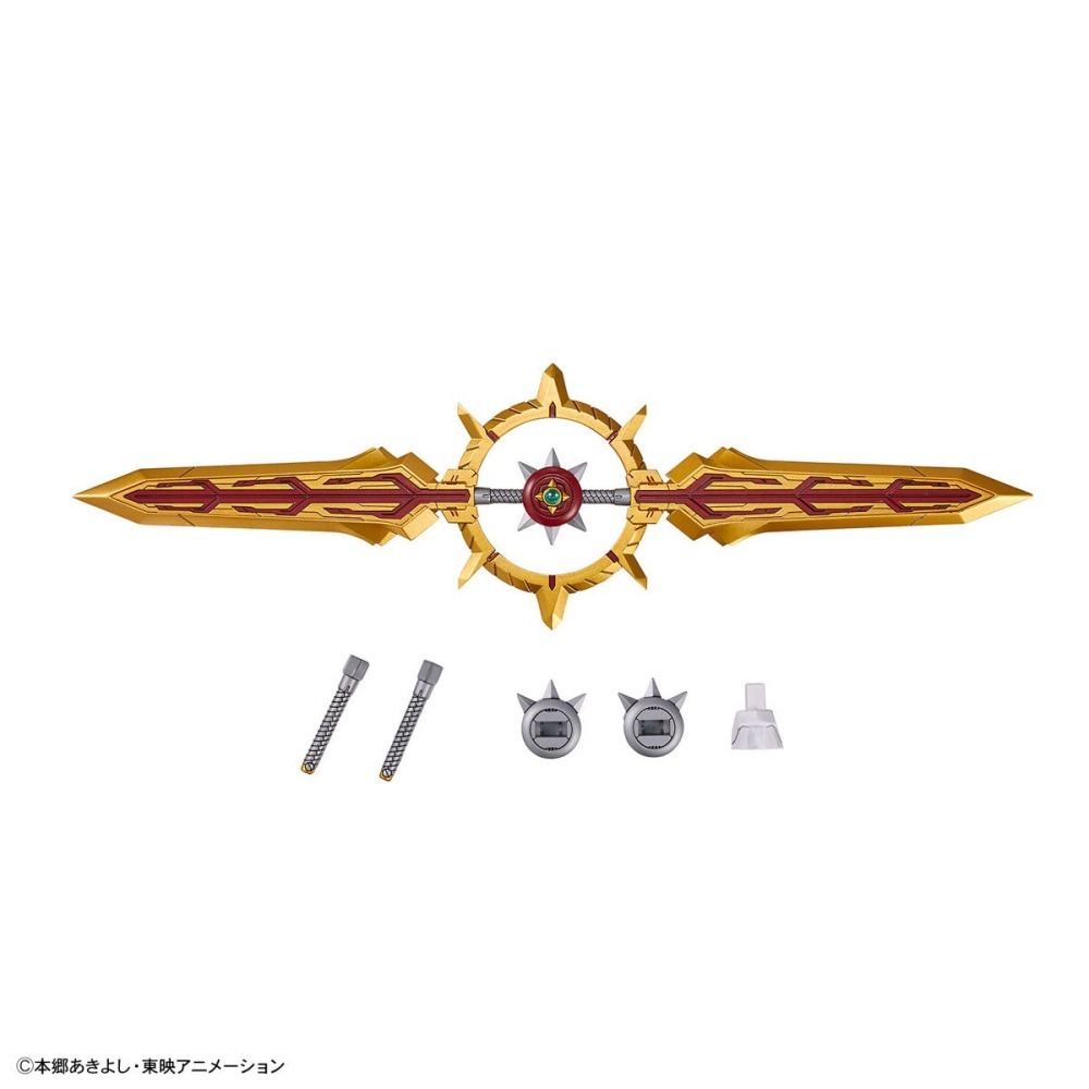 萬代 Figure-rise Standard FRS 數碼寶貝拯救隊 閃光暴龍獸 暴龍獸 大門大 大地暴龍劍-細節圖10